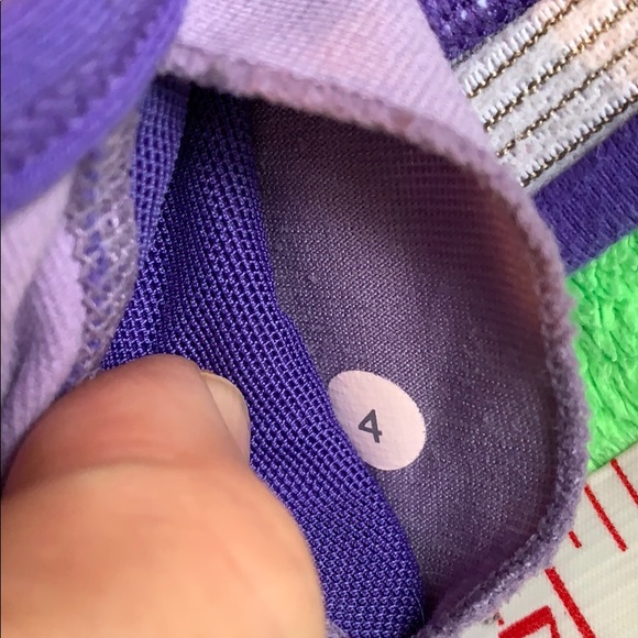 Lululemon screen double purple sport/yoga talk top - Picture 7 of 8
